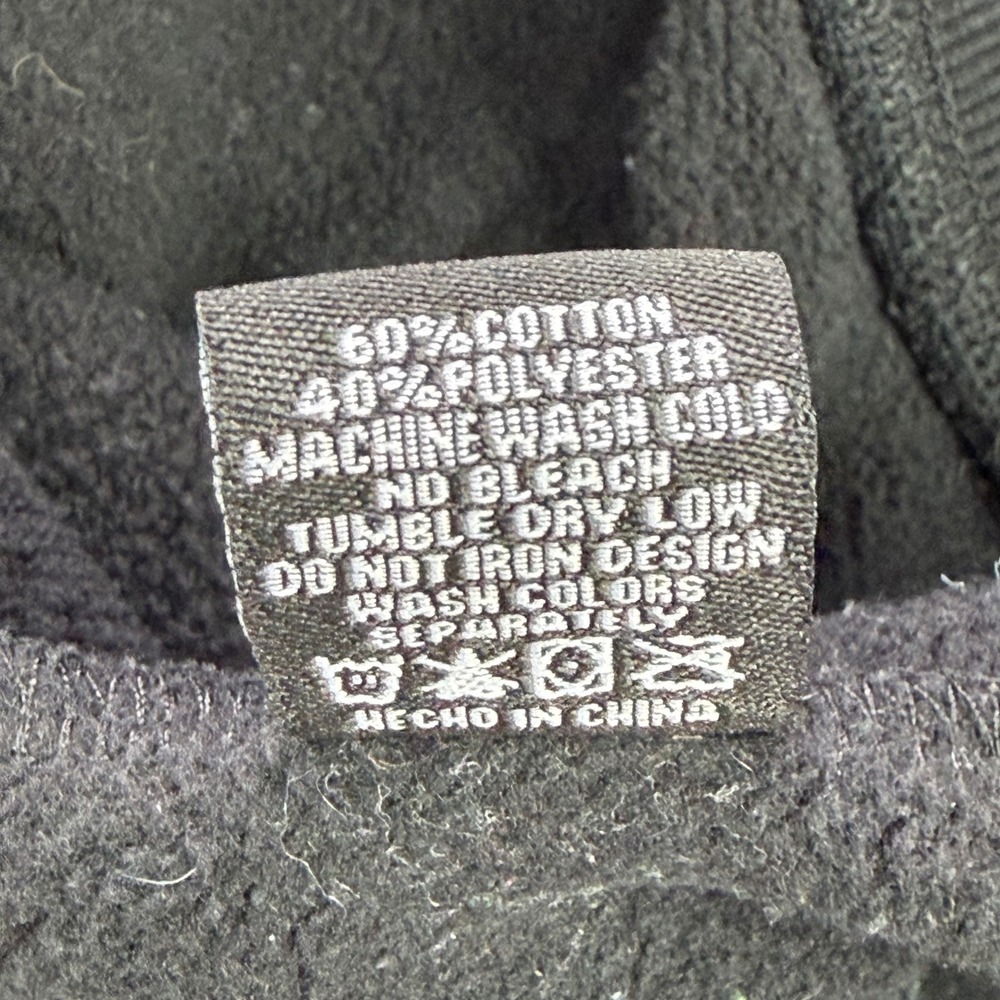 Dixxon Flannel Co Ground Up Customs Hoodie Black Mens Small Pullover Sweatshirt - Picture 8 of 13